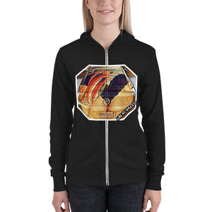 member 007 Unisex zip hoodie
